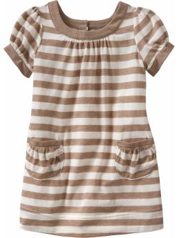 Striped Pocket T-Shirt Dress