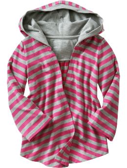 Cardigan hoodie