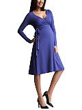 Crossover wrap dress