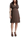 Silky smocked dress