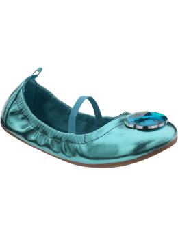 Jeweled ballet flats