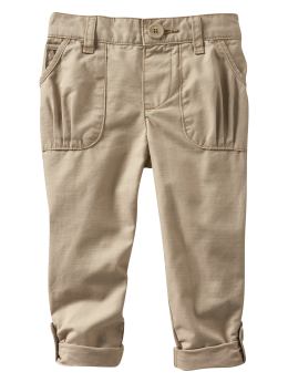 Skinny roll-up pants