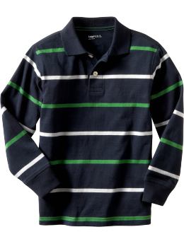 Striped polo