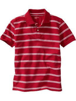 Double-striped polo