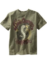 Graphic slub T