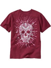Graphic slub T