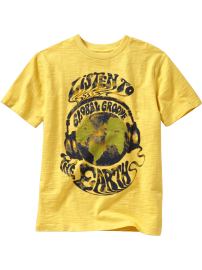 Graphic slub T