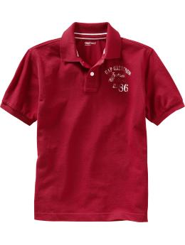 Graphic polo