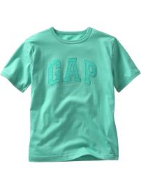 Short-sleeved arch logo T