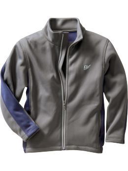 Techwear colorblock full-zip jacket