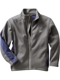 Techwear colorblock full-zip jacket