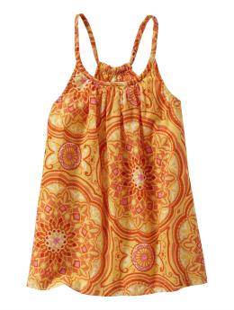 Paisley racer tank