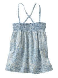 Floral smocked cami