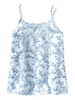 Lace-detailed tank