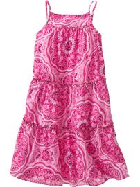 Sparkly tiered dress