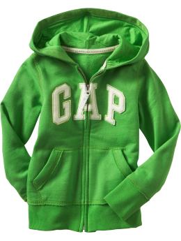 Arch logo full-zip hoodie
