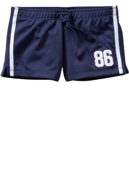 Sporty mesh shorts