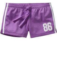 Sporty mesh shorts