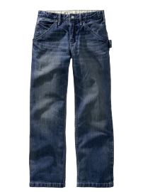 Whiskered carpenter jeans