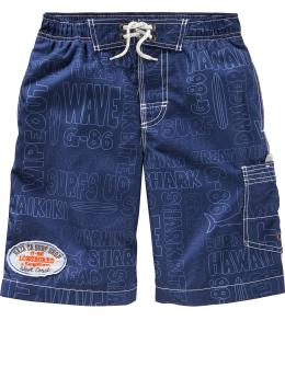 Surf logo swim trunks