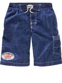 Surf logo swim trunks