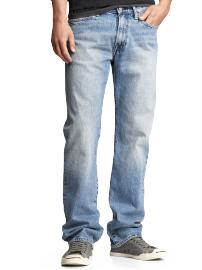 Authentic fit jeans (well worn wash)