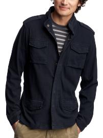 Fleece military jacket