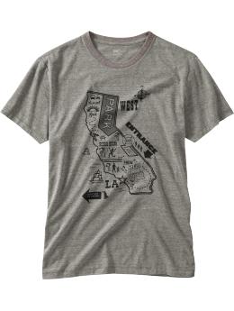 California graphic T