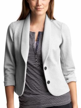 Women's Clothing: Women's Clothing: Double-knit blazer: Blazers Outerwear | Gap