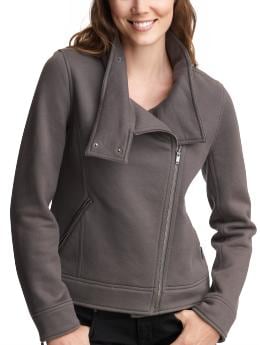 Women's Clothing: Women's Clothing: Knit moto jacket: Jackets Outerwear | Gap :  jacket gap knit moto jacket