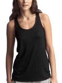Silky scoopneck tank