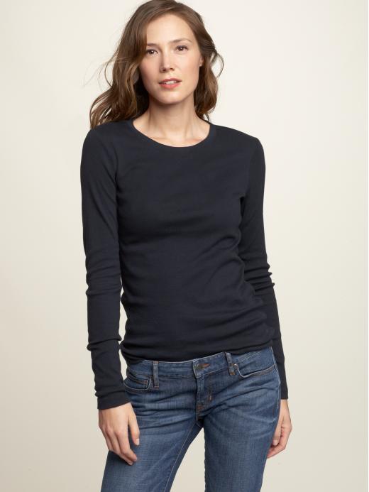 Gap Womens Petite Favorite Long-Sleeved Shirt