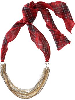 Women's Clothing: Women's Clothing: Plaid chain necklace: Accessories New Arrivals | Gap from gap.com