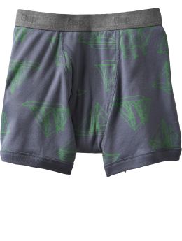 Ship print boxer briefs