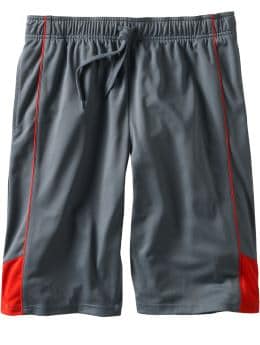 Side panel basketball shorts