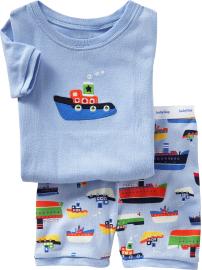 Boat short sleep set