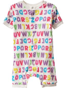 Alphabet romper