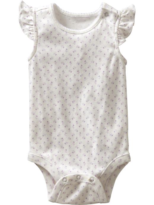 Gap Heart Graphic Flutter Bodysuit