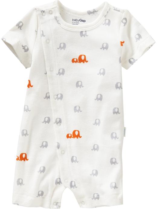 Gap Elephant Print Short One Piece