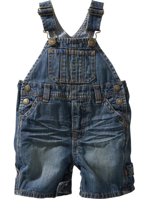 Gap The New Denim Short Overalls