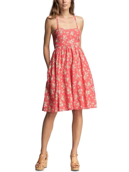 Gap Floral empire tank dress