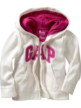 Arch logo zip-up hoodie