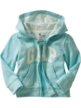 Arch logo zip-up hoodie
