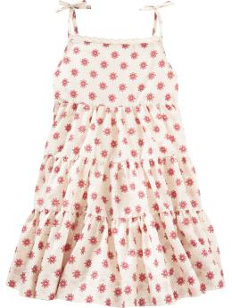 Floral tiered dress