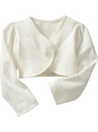 Cropped knit cardigan