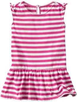 Drop-waist knit tank dress