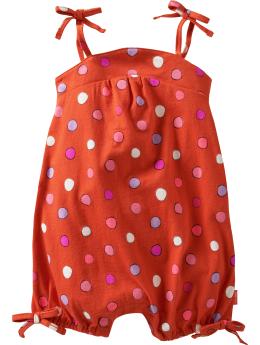 Printed bubble romper