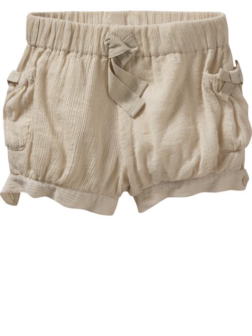 Gap Shirred Patch Pocket Shorts