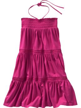 Convertible smocked dress
