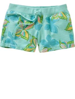 Butterfly knit shorts